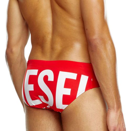 Slip de bain rouge - Diesel Underwear - Modalova