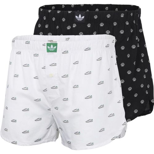 Lot de 2 Caleçons Comfort Core Cotton Icon Adidas Original en coton - Eminence - Modalova