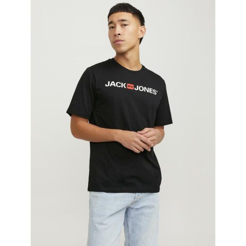 T-shirt Standard Fit Col rond Manches courtes en coton Mitch - jack & jones - Modalova