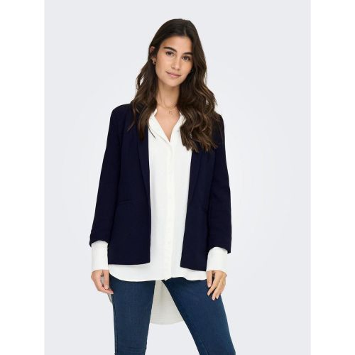 Blazer Revers châle Long bleu - Only - Modalova