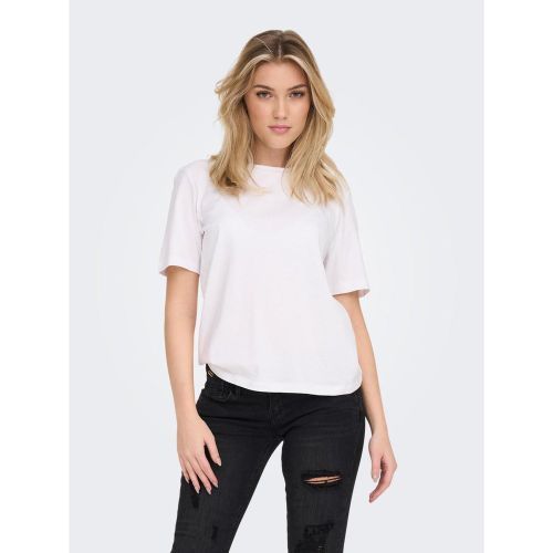 T-shirt Col rond Manches courtes en coton Zola - Only - Modalova