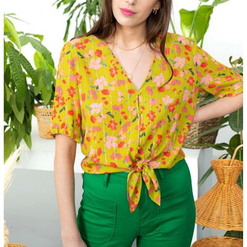 Top ERIKA vert - La Petite Etoile - Modalova