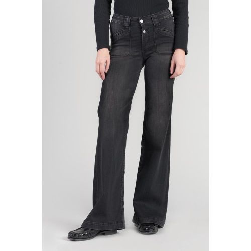 Jeans flare, très évasé PULP high flare, longueur 34 en coton Elise - Le Temps des Cerises - Modalova