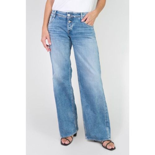 Jeans loose, large wide leg , longueur 34 Daisy - Le Temps des Cerises - Modalova