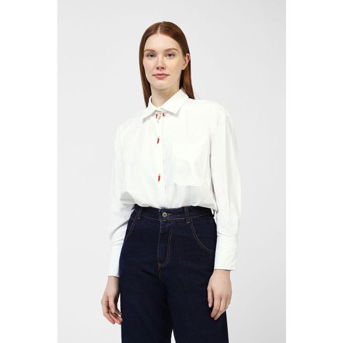 Camicia con colletto classico e applicazioni - Dixie - Modalova