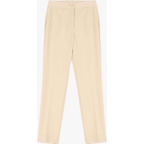 Pantaloni slim-fit monocolour con piega stirata - Dixie - Modalova