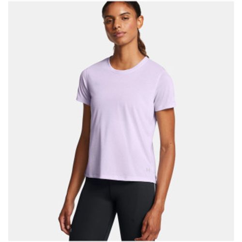 T-shirt à manches courtes Launch lilas (S), Sport, , Running, Multisport, Polyester, Manche courte - Under Armour - Modalova
