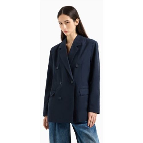 XW000559AF12845MB115 Blazer croisé (XXS), Casuel, Coton, Denim - A|X Armani Exchange - Modalova