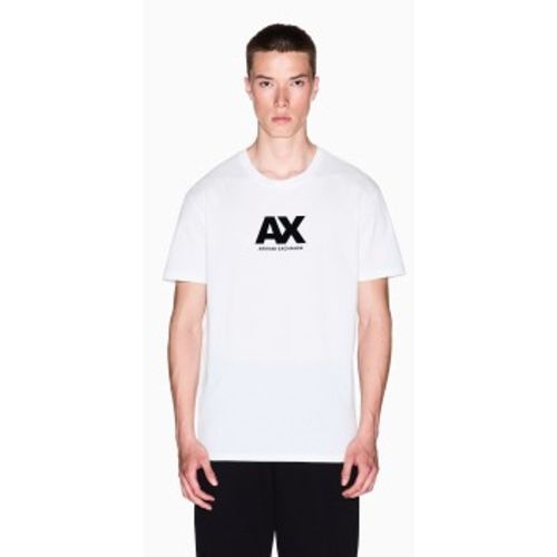 XM001403AF16432U0009 T-shirt classique (M), Casuel, Coton, Manche courte - A|X Armani Exchange - Modalova