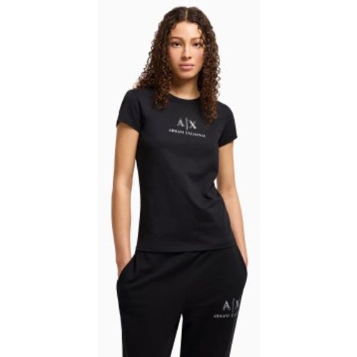 XW000386AF10354UC001 T-shirt slim fit à manches courtes (M), Casuel, Coton, Manche courte - A|X Armani Exchange - Modalova