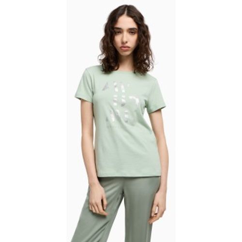 XW000523AF10359U7217 T-shirt à manches courtes et col ras du cou (S), Casuel, Coton, Manche courte - A|X Armani Exchange - Modalova