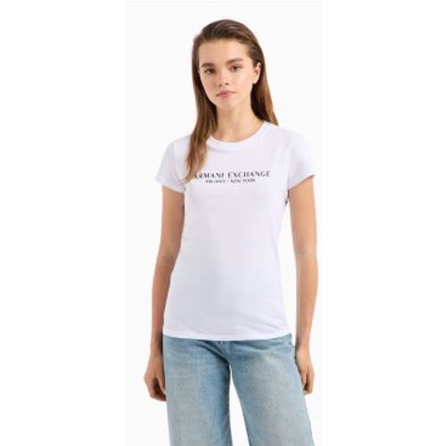 NYTABYJG3Z1000 T-shirt à manches courtes (L), Casuel, Coton, Manche courte - A|X Armani Exchange - Modalova