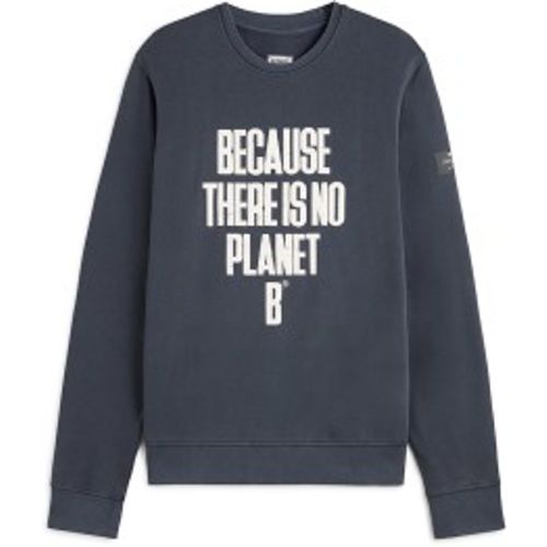 MCMGASTBARDE0800W24-162 Sweatshirt Barder (L), Casuel, Manche longue, Le coton biologique, Durable, Marine, Coton Re - ECOALF - Modalova