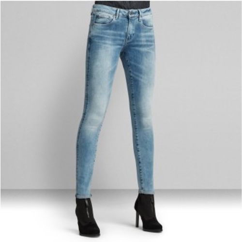 D05889-8968-A587 Jeans 3301 Mid Skinny (23/32), Bleu, Casuel, Coton, Denim - G-Star - Modalova