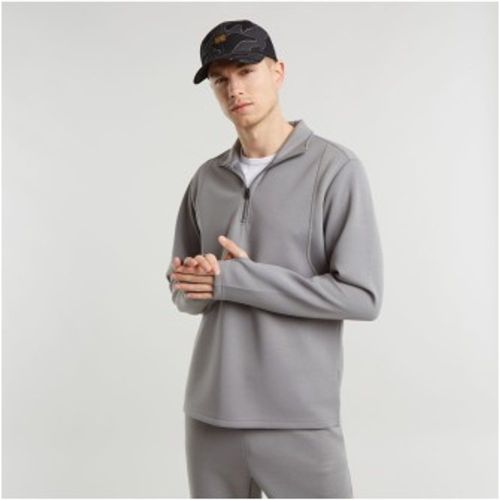D25081-D560-G677 Sweatshirt Motion Half Zip Tweeter (S), Casuel, Manche longue, Polister recyclé, Durable - G-Star - Modalova