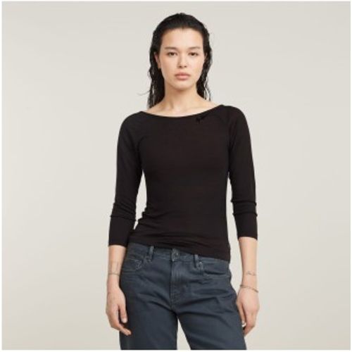 D25065-9297-6484 Top ajusté dans le dos avec manches 3/4 (XS), Casuel, Manche 3/4, Lyocell - G-Star - Modalova