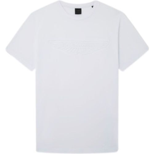 HM500779 Am Emboss T-shirt (M), Casuel, Coton, Manche courte - Hackett London - Modalova
