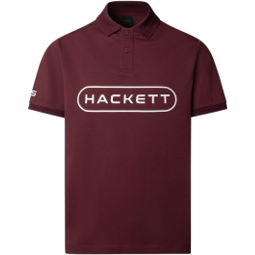 HM5600046 Polo Hs Essential marron (L), Rouge, , Coton, Classique, Manche courte - Hackett London - Modalova