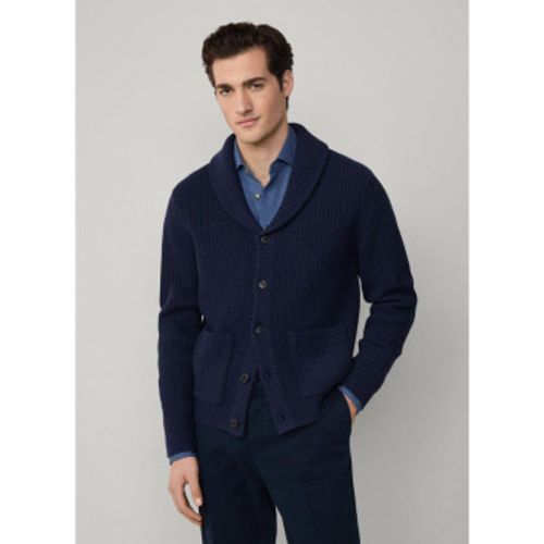 HM7000081 cardigan en laine mérinos avec col châle (3XL), Casuel - Hackett London - Modalova