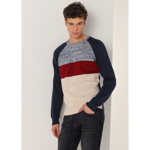 Pull rayé (S), Casuel, Coton, Acrylique, Manche longue - Lois Jeans - Modalova