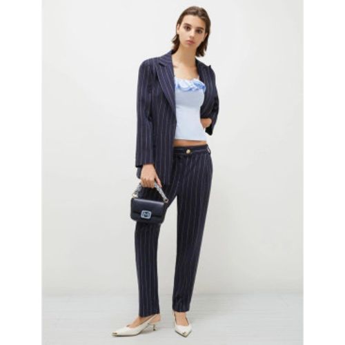 Pantalon Rocco (38), Casuel, Fête, Classique, Viscose, Marine - Marella - Modalova