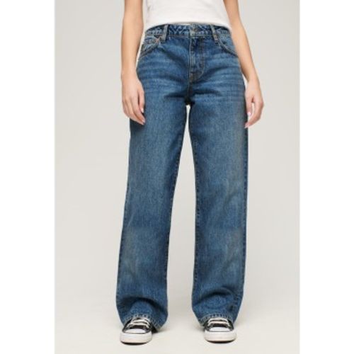 W7011013A Jean à taille moyenne et à jambe large (30/30), Casuel, Coton, Denim - Superdry - Modalova