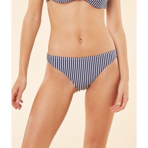 Braguita bikini estampado rayas - HAPPY - 36 - Blanco - Mujer - Etam - Modalova