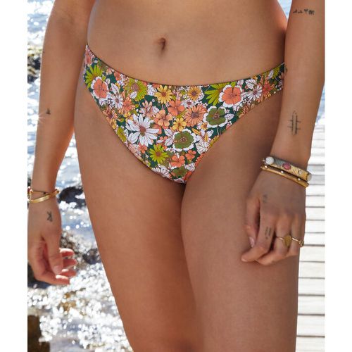 Braguita de bikini estampada - PALOMA - 36 - Verde - Mujer - Etam - Modalova