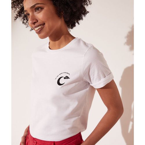 Camiseta estampado luna - CIEL - XS - Ecru - Mujer - Etam - Modalova