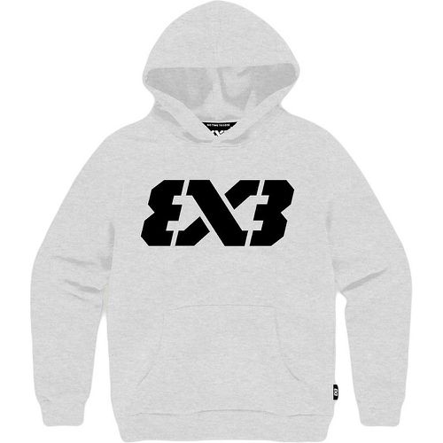 X3 BIG LOGO HOODY, heather grey - 3x3 - Modalova