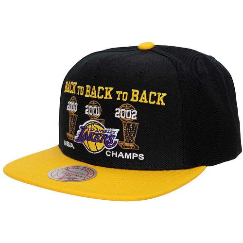 NBA LOS ANGELES LAKERS 00-03 LAKERS CHAMPS SNAPBACK CAP, nero / - Mitchell And Ness - Modalova