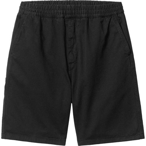 Flint Shorts, nero garment dyed - Carhartt WIP - Modalova