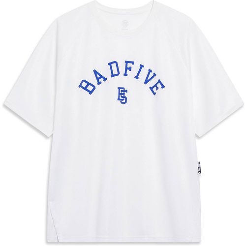 BADFIVE Logo T-Shirt, nero And bianco - Li-ning - Modalova