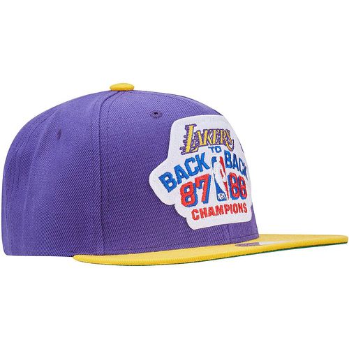 NBA LOS ANGELES LAKERS BACK 2 BACK SNAPBACK HWC, / - Mitchell And Ness - Modalova