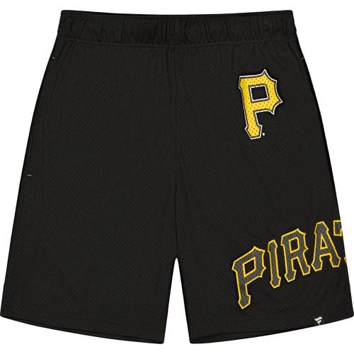 MLB PITTSBURGH PIRATES FUNDAMENTALS MESH Shorts, nero/giallo Gold - Nike - Modalova