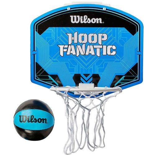 HOOP FANATIC MINI HOOP, nero / blu - Wilson - Modalova