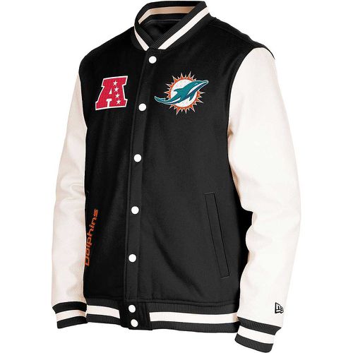 NFL MIAMI DOLPHINS SIDELINE VARSITY JACKET - new era - Modalova