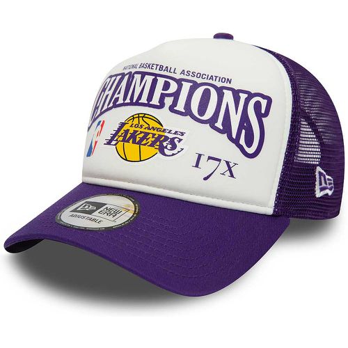 NBA LOS ANGELES LAKERS LEAGUE CHAMPIONS TRUCKER CAP - new era - Modalova