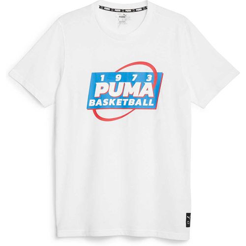 Basketball T-Shirt, bianco - Puma - Modalova