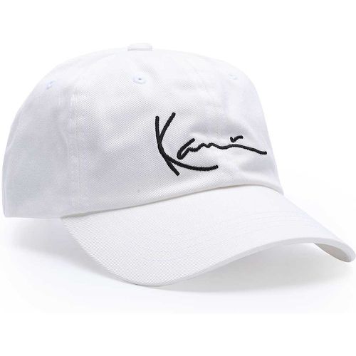 Karl kani Signature Cap, bianco - Karl Kani - Modalova