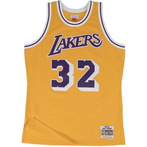 NBA LOS ANGELES LAKERS 1984-85 SWINGMAN JERSEY MAGIC JOHNSON - Mitchell And Ness - Modalova