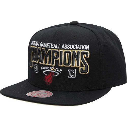 NBA MIAMI HEAT CHAMPS SNAPBACK CAP, nero - Mitchell And Ness - Modalova