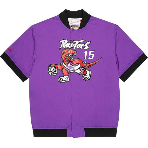 NBA OFF COURT SS N&N WARM UP JACKET RAPTORS VINCE CARTER - Mitchell And Ness - Modalova