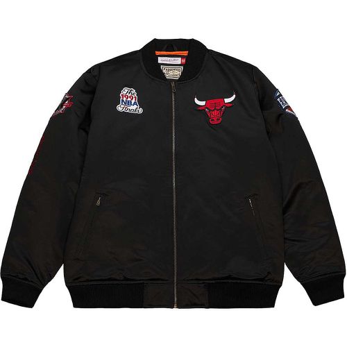 NBA CHICAGO BULLS SATIN BOMBER JACKET - Mitchell And Ness - Modalova