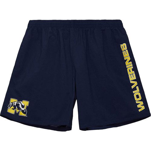 NCAA MICHIGAN WOLVERINES TEAM HERITAGE WOVEN SHORTS - Mitchell And Ness - Modalova