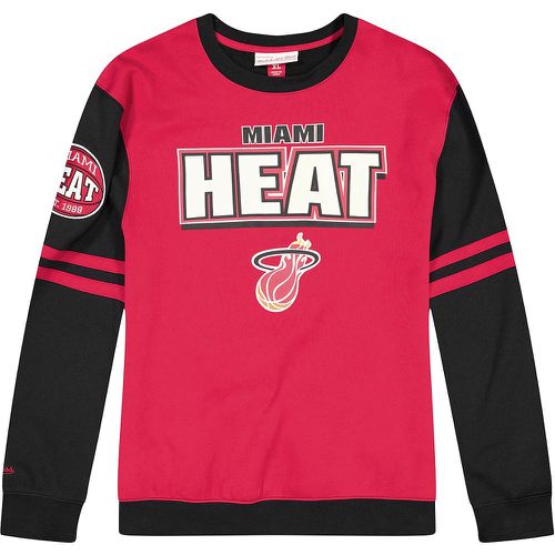 NBA MIAMI HEAT ALL OVER CREWNECK 2.0 - Mitchell And Ness - Modalova