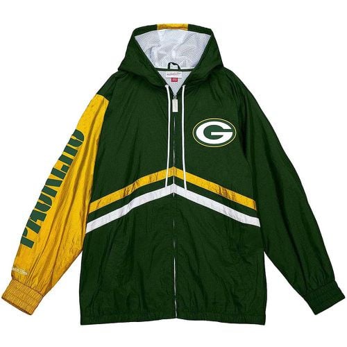 NFL GREEN BAY PACKERS UNDENIABLE FULL ZIP WINDBREAKER - Mitchell And Ness - Modalova