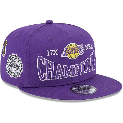 NBA LOS ANGELES LAKERS CHAMPIONS PATCH 9FIFTY SNAPBACK CAP - new era - Modalova