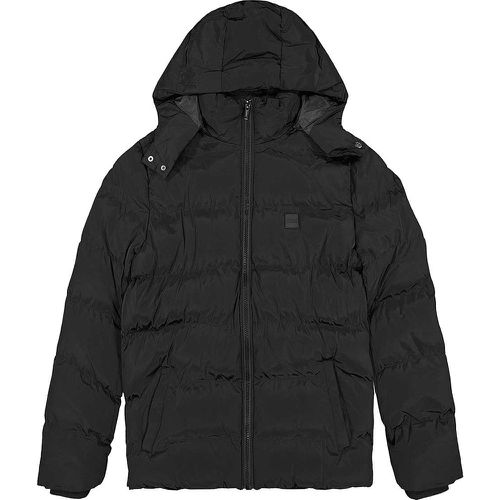 Hooded Puffer Jacket, nero - Urban Classics - Modalova