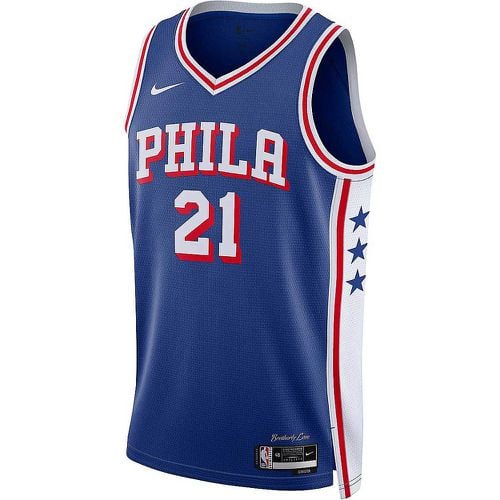 NBA PHILADELPHIA 76ERS DRI-FIT ICON SWINGMAN JERSEY JOEL EMBIID, / - Nike - Modalova